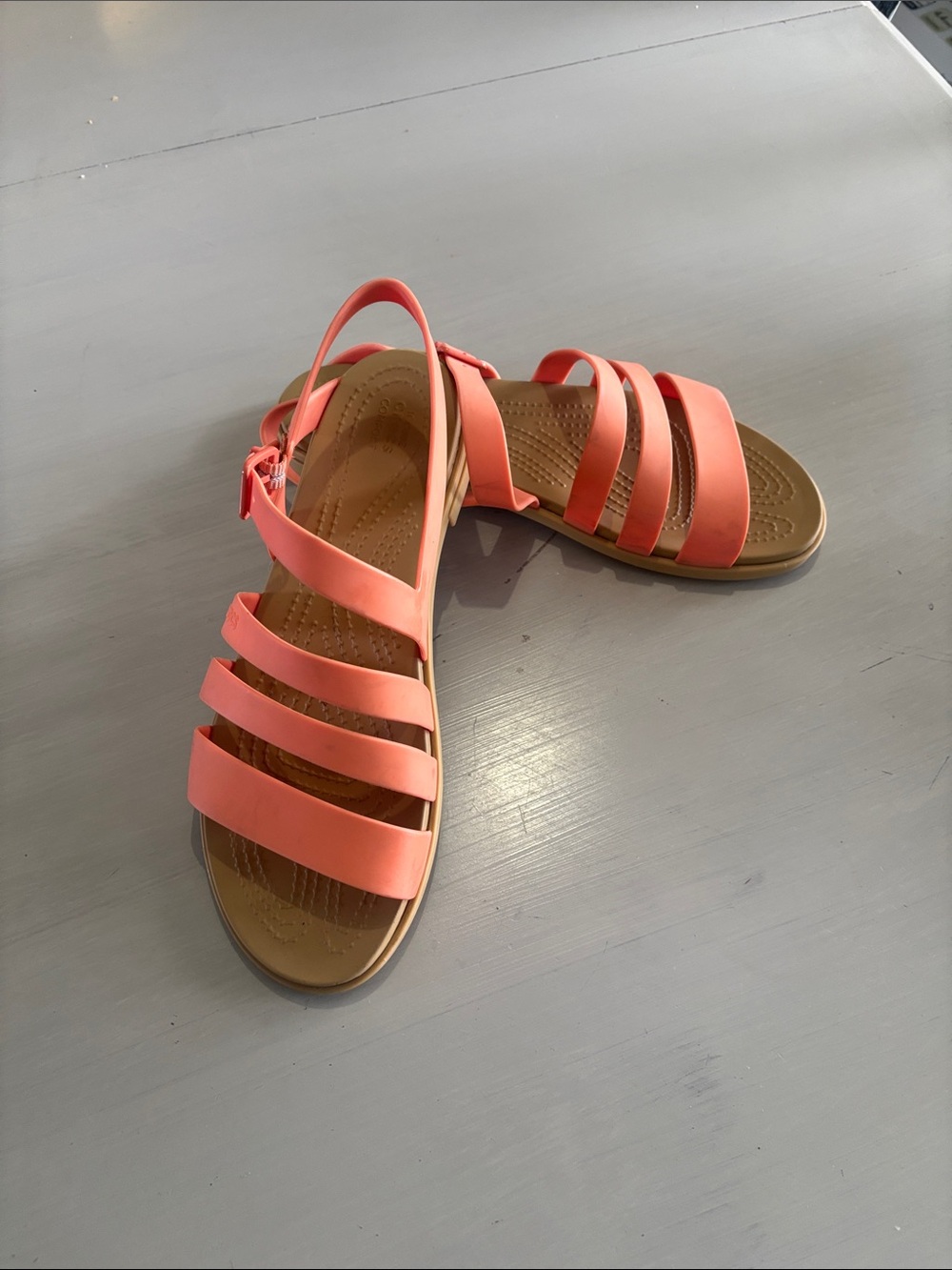 CROCS Women's Coral Strappy Slingback Sandals